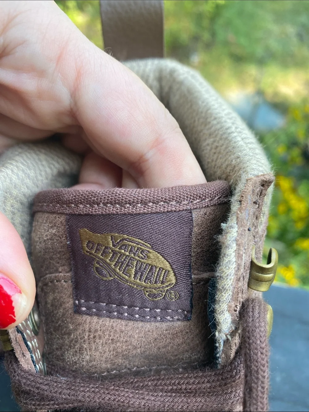 Vans Brown High-Top Casual Boots